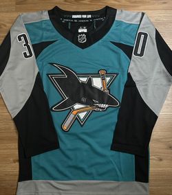 San Jose Sharks Askarov Heritage Teal Jersey Stitched  
