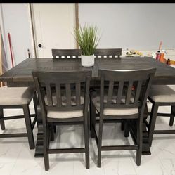 Charthouse Dining table with 6 chairs for sale