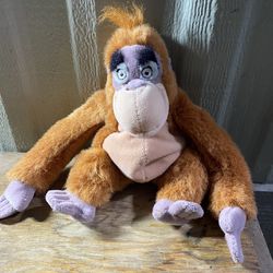 Disney King Louie 8 Monkey The Jungle Book Ape Bean Bag Plush Orangutan