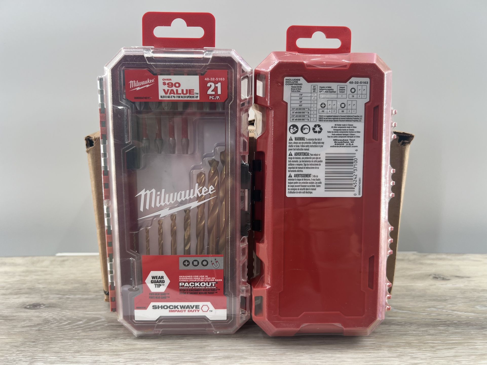 Milwaukee Shockwave Impact Duty Drill & Drive Set - 21 Piece