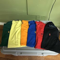 6 Small Polo Tees ( Brand New)