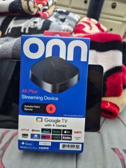 Brand New Onn Google TV Boxes ( Fully Loaded)