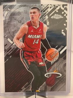 Tyler Herro 2025-26 Topps Chrome Basketball Miami Heat Go Time