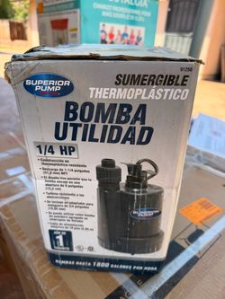Superior Pump 1/4 HP Submersible Utility Pump