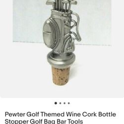 Antique Pewter Cork