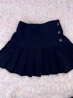 Navy blue Uniform Skirt