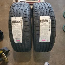Two Brand New Good Year All Season Tires (215/60R16)