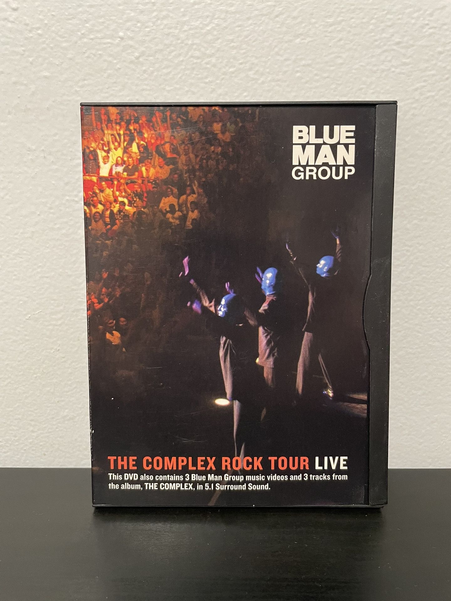Blue Man Group The Complex Rock Tour Live DVD Vintage Y2K Music Concert 2003