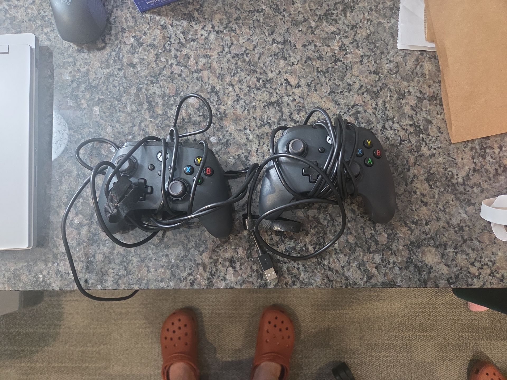 Xbox controller with cable