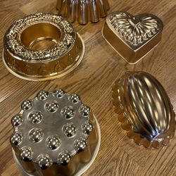 5pc Jello Molds