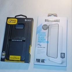 Samsung Galaxy S8+ Screen Protector And Case