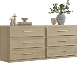 Oversized Night Stand Set 2 for Bedroom 31.3" Bedside Table Extra Large Nightstands with Storage Tall Bed Side Table Set of 2 Side Table with 3 Drawer