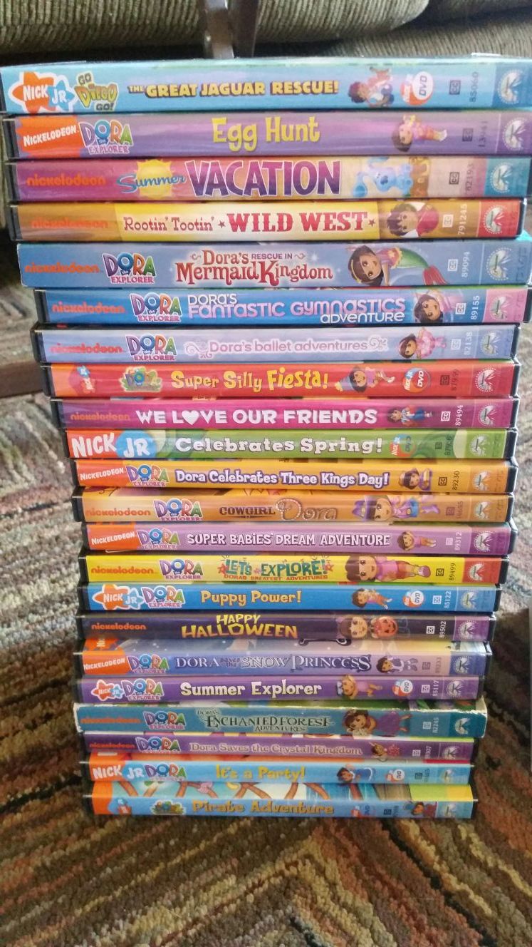 Dora the Exploer DVD collection