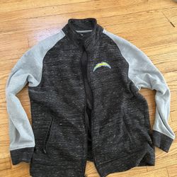 Zipped Chargers Sweater 