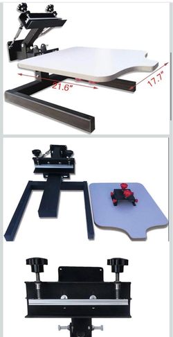 Screen Printing Machine 1-1 Press DIY T-Shirt Printing Machine