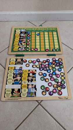 Melissa & Doug Magnetic Responsibility Chart