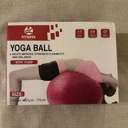 Yoga Ball With Pump 