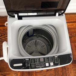 Nictemaw Portable Washing Machine, 17.8Lbs. 10 Wash Programs 8 Water Levels.
