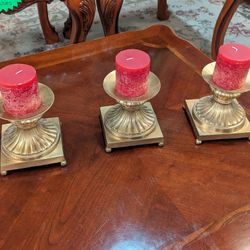 Beautiful BRASS Candle Holders