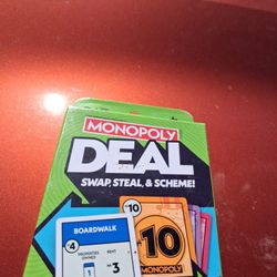 Monopoly Deal Card Game by Hasbro. 