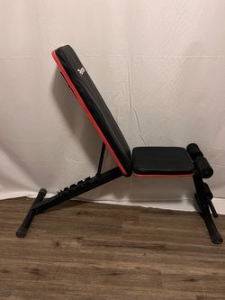 PASYOU Adjustable Folding Weight Bench – Incline/Decline