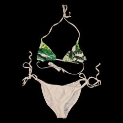 New 2-piece Scrunched Bikini Swimsuit Set 