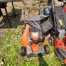 Husqvarna AWD Self Propelled Mower With Bagger