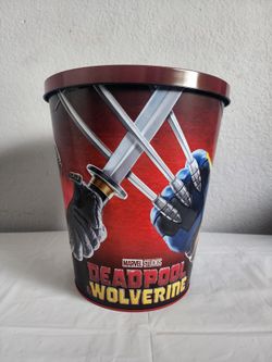 Deadpool and Wolverine Movie Popcorn Tin