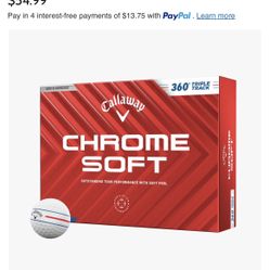 Calloway Chrome Soft Golf Balls 