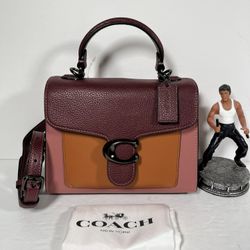 COACH TABBY 20 Top Handle Crossbody NWT
