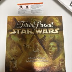 Trival Pursuit Star Wars Classic Trilogy Collector’s Edition 