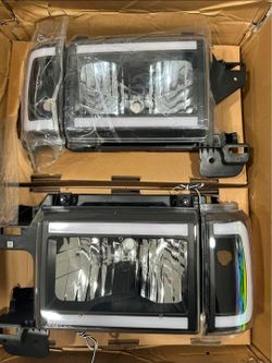 87-91 Ford F-150-F-350/Bronco Headlights Faros Calaveras Micas Luces Lamps