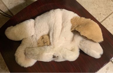 White Plush Stuffed Animal Toy