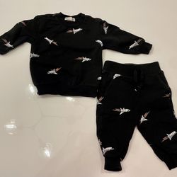 Miles The Label 3 Mo Space Shuttle Baby Outfit 