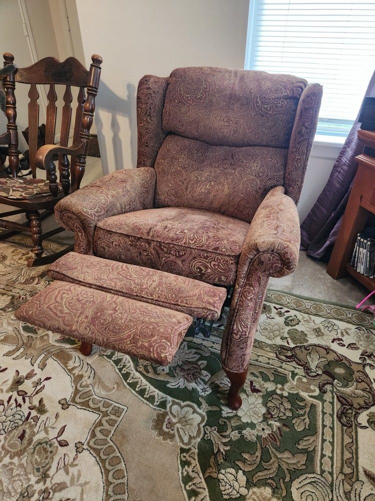 Recliner And 2 Chairs