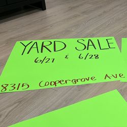 Yard Sale 