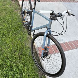 Pure road bike with disc brakes 