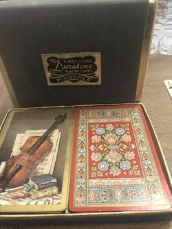 3 deck of vintage pkaying cards 