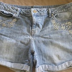 2 Pairs Jennifer Lopez Shorts size 12