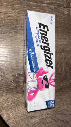 24pack Of AA Energizer Lithium Batteries Expiration Date 2041