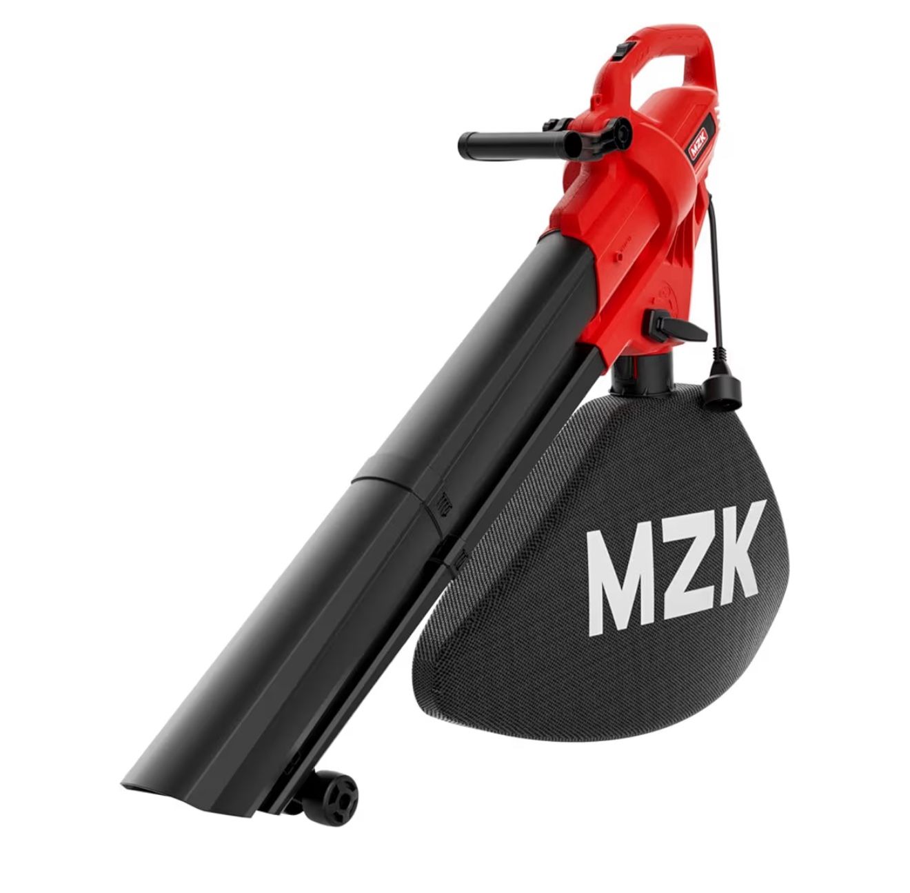 MZK 3 in 1 Electric Leaf Blower Corded, Leaf Vacuum and Leaf Mulcher, 460 CFM, 167 MPH Airflow, Corded Blowers with 40L Leaf Collection Bag for Yard, 
