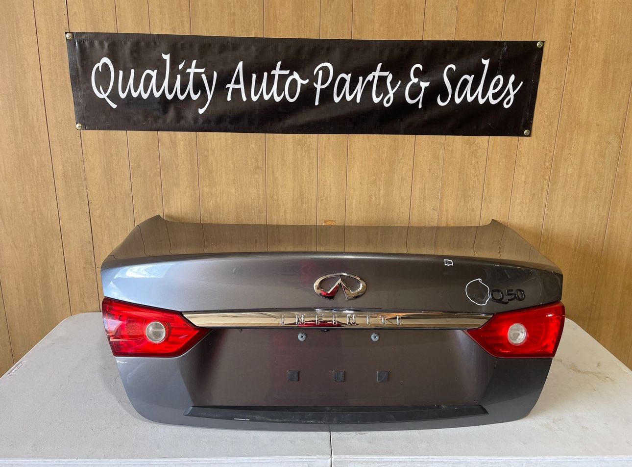 2014 2015 2016 2017 Infiniti Q50 Trunk Lid