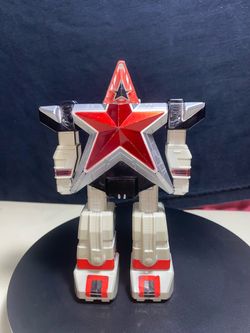 Vintage Bandai Power Rangers Zeo Deluxe Super Red Zord 1996