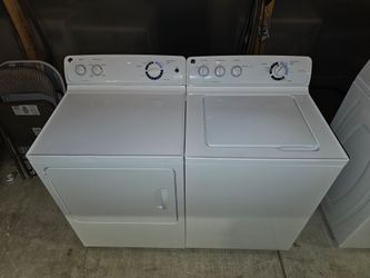 GE Commercial Washer And Dryer Set