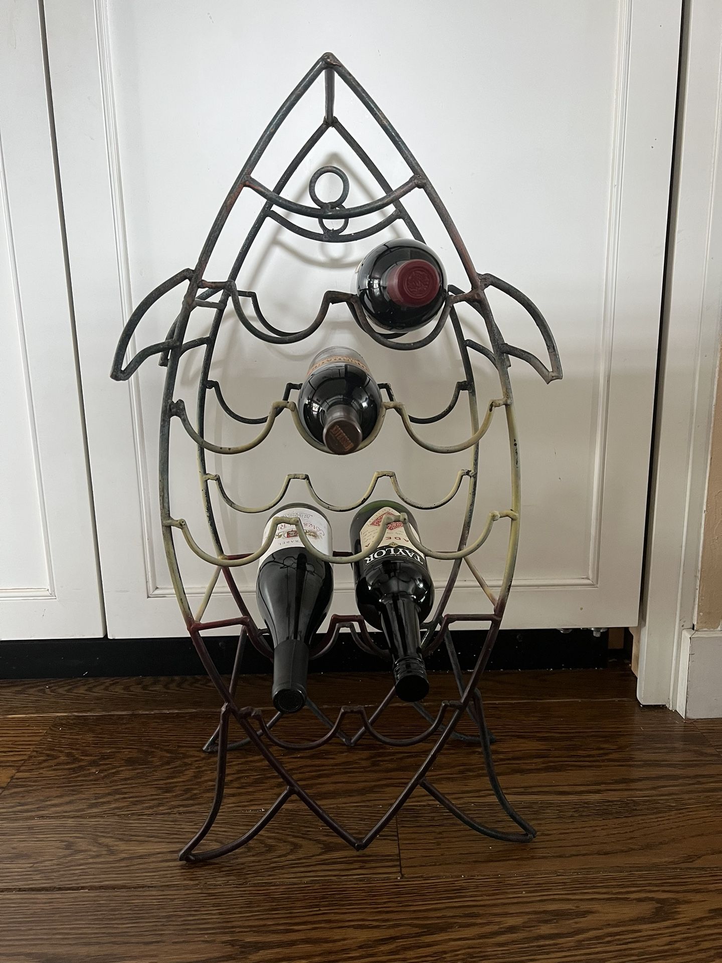 Unique Fish Shaped Wine Rack