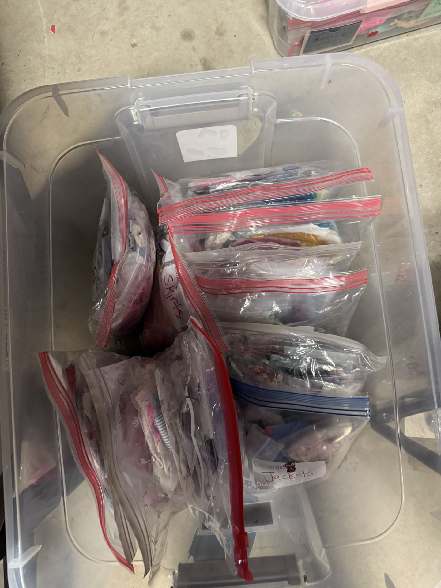 Over 800 Pcs Of Barbie Doll Clothes