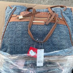 Rosetti Denim Luggage Bag