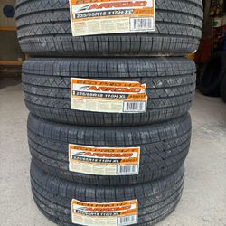 (4) - 235/65/18 Arroyo Eco Pro H/T Tires