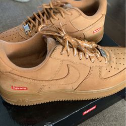 Airforce 1 X Supreme Wheat Edition 