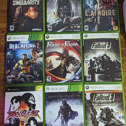 Xbox Video Games Bundle / Lot